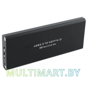 Бокс для жесткого диска Orient 3502U3 (черный) картинка 3